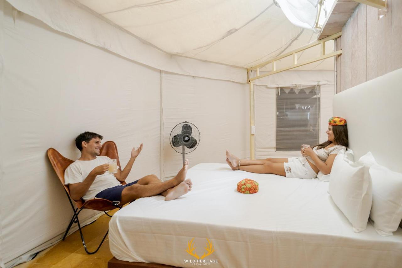 Hotel Wild Heritage Desert Camp Jaisalmer Esterno foto